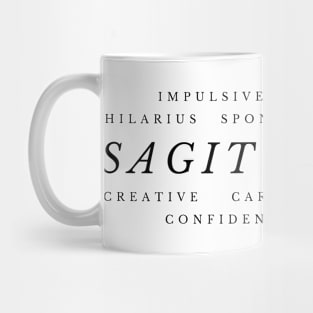 Sagittarius Personality and Traits Mug